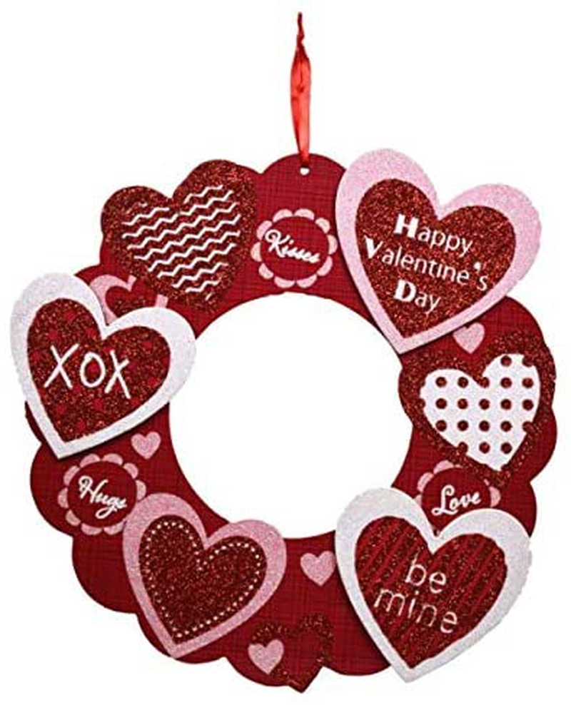 Greenbrier Valentines Day Hanging Wall Sign Decorations and More Home Decor (Wreath Hearts)… Home & Garden > Decor > Seasonal & Holiday Decorations Greenbrier   