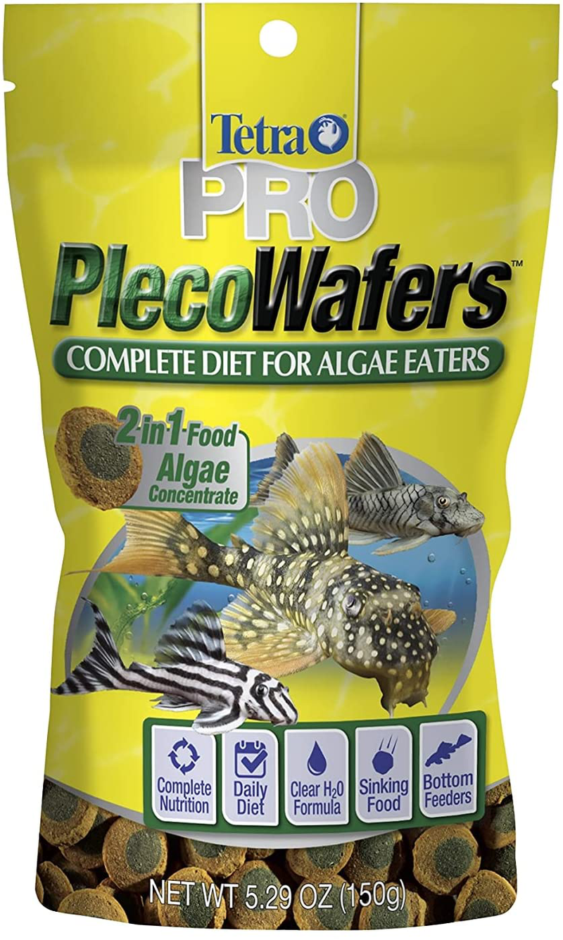 Tetra Algae Wafers Animals & Pet Supplies > Pet Supplies > Fish Supplies > Fish Food Tetra 5.29 Ounce (Pack of 1)  
