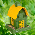 North States Village Collection Blue Cottage Birdfeeder: Easy Fill and Clean. Large, 5 Pound Seed Capacity (9.5 X 10.25 X 11, Blue) & Wagner'S 62067 Deluxe Treat Blend Wild Bird Food, Original Version Animals & Pet Supplies > Pet Supplies > Bird Supplies > Bird Food North States Green/Yellow Barn 10.25" x 9.5" x 13.25"