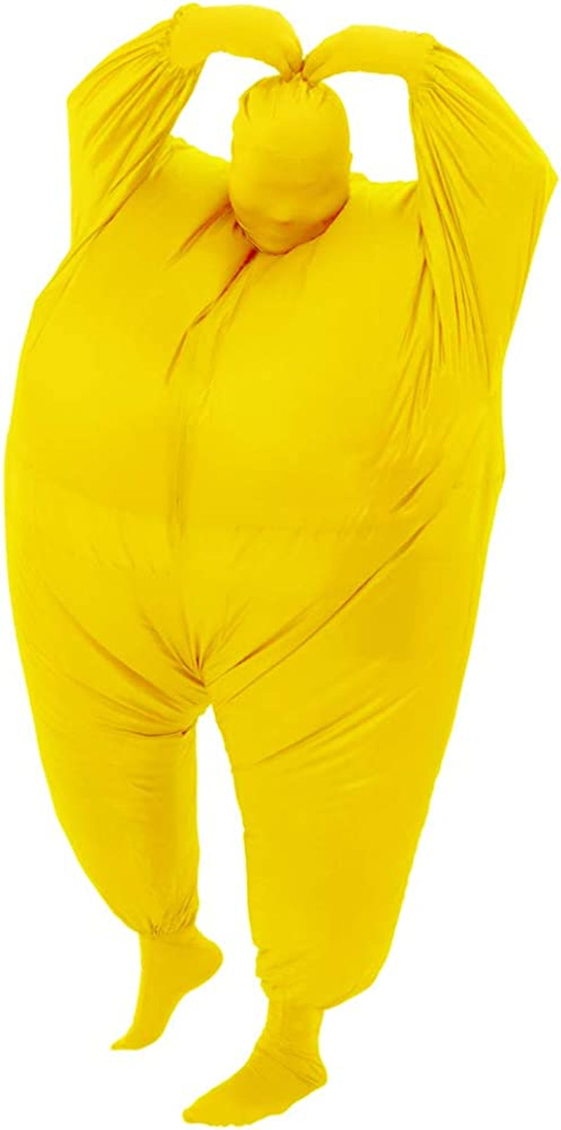 RHYTHMARTS Inflatable Costume Full Body Suit Halloween Christmas Costumes Fancy Dress Adult  RHYTHMARTS Yellow  
