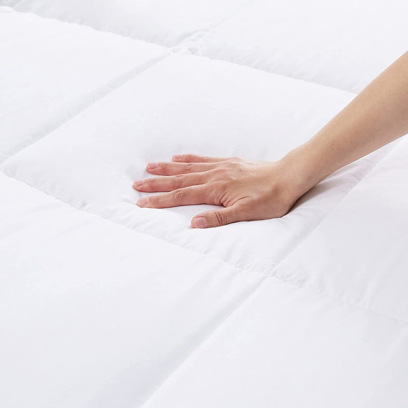 down Alternative Bedding Comforter Duvet Insert - Full / Queen, White, All-Season Home & Garden > Linens & Bedding > Bedding > Quilts & Comforters KOL DEALS   