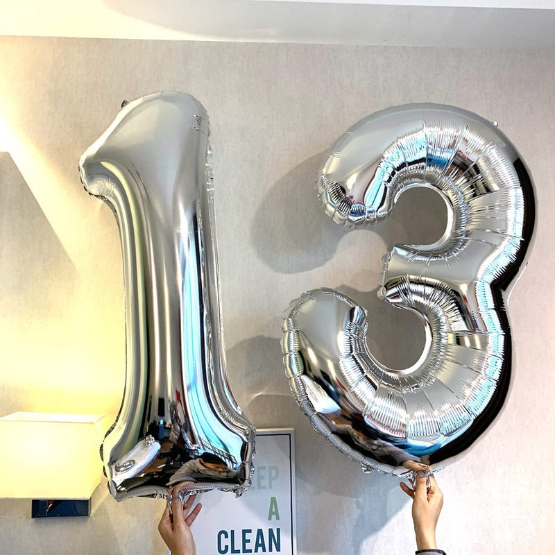 Rose Gold 30 Number Balloons Big Giant Jumbo Large Number 30 Foil Mylar Balloons for Women Men 30Th Birthday Party Supplies 30 Anniversary Events Decorations