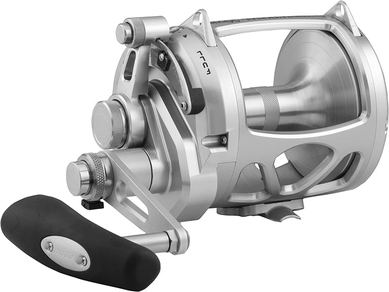 Penn International VI Conventional Fishing Reels (All Models & Sizes) Sporting Goods > Outdoor Recreation > Fishing > Fishing Reels PENN Silver Visw - Two Speed, Wide 50