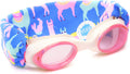 SPLASH SWIM GOGGLES with Fabric Strap - Pink & Purples Collection- Fun, Fashionable, Comfortable - Adult & Kids Swim Goggles Sporting Goods > Outdoor Recreation > Boating & Water Sports > Swimming > Swim Goggles & Masks Splash Place Llama Fiesta  
