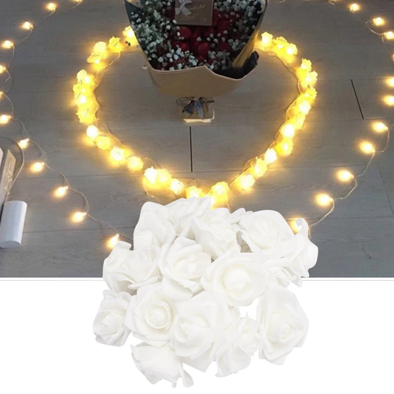 LYUMO Rose String Lights, LED Rose String Lights, USB Flower String Lights Woman for Valentine\'S Day Wedding Decoration Home & Garden > Lighting > Light Ropes & Strings LYUMO   