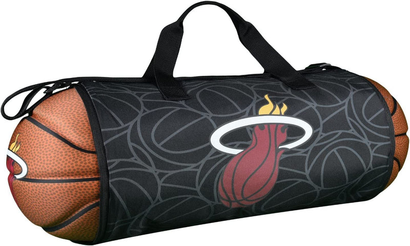 Official Miami Heat Duffel Bag for Sports/Basketball – Foldable/Extendable