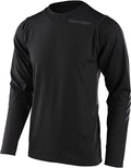 Troy Lee Designs Cycling MTB Bicycle Mountain Bike Jersey Shirt for Men, Skyline LS Chill Sporting Goods > Outdoor Recreation > Cycling > Cycling Apparel & Accessories Troy Lee Designs Black X-Large 