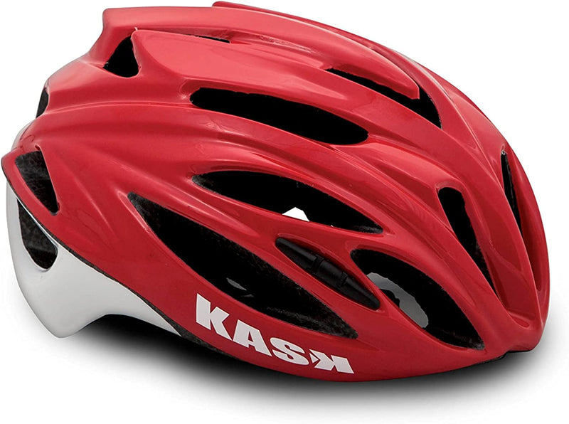 Kask Rapido Road Cycling Helmet Sporting Goods > Outdoor Recreation > Cycling > Cycling Apparel & Accessories > Bicycle Helmets Kask Red Medium 