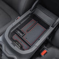 JDMCAR Center Console Tray Organizer Compatible with 2023 Toyota RAV4 2022 2021 2020 2019 Accessories, Armrest Insert Container ABS Material Secondary Storage Box Sporting Goods > Outdoor Recreation > Winter Sports & Activities JDMCAR Red  