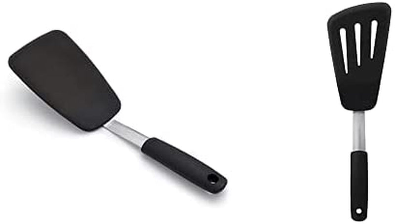 OXO Good Grips Small Silicone Flexible Turner Black Home & Garden > Kitchen & Dining > Kitchen Tools & Utensils OXO Turner + Omelet Turner Large 