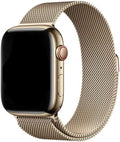Esroyita Metal Magnetic Bands Compatible with Apple Watch Band 38Mm 40Mm 41Mm 42Mm 44Mm 45Mm 49Mm,Stainless Steel Milanese Mesh Loop Sport Replacement Wristband for Iwatch Ultra Series 8/7/6/5/4/3/2/1,Se,Women,Men Sporting Goods > Outdoor Recreation > Winter Sports & Activities Esroyita Gold 38mm/40mm/41mm 