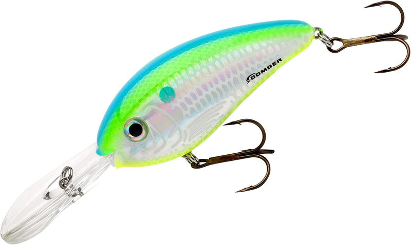 Bomber Lures Fat Free Shad Crankbait Bass Fishing Lure Sporting Goods > Outdoor Recreation > Fishing > Fishing Tackle > Fishing Baits & Lures Pradco Outdoor Brands Citrus Shad 2 3/8", 3/8 oz 