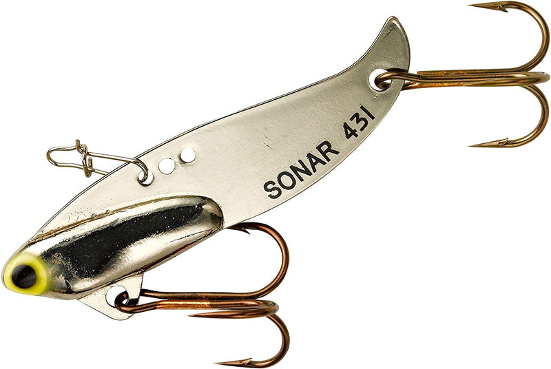Heddon Sonar Adjustable-Action Fishing Lure Sporting Goods > Outdoor Recreation > Fishing > Fishing Tackle > Fishing Baits & Lures Pradco Outdoor Brands Chrome 1 7/8" 