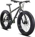 Mongoose Argus ST & Trail Youth/Adult Fat Tire Mountain Bike, 11-19 Inch Aluminum Hardtail Frame, Multiple Colors Sporting Goods > Outdoor Recreation > Cycling > Bicycles Mongoose Green Trail 17-Inch Frame