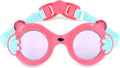 H2O Life Kids Swim Goggles for Girls and Boys Fun Toddler Swimming Eyewear Protection for Children Sporting Goods > Outdoor Recreation > Boating & Water Sports > Swimming > Swim Goggles & Masks H2O Life Mint Coral Bear One Size 