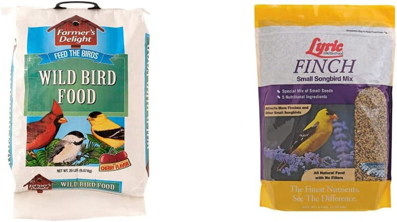 Wagner'S 53002 Farmer'S Delight Wild Bird Food with Cherry Flavor, 10-Pound Bag