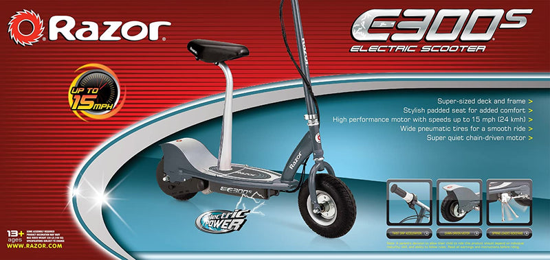 Razor 13113614 E300 Electric Scooter Sporting Goods > Outdoor Recreation > Cycling > Bicycles Razor USA, LLC   