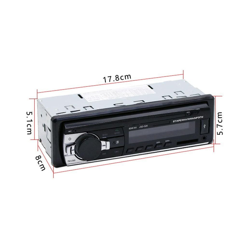 1DIN In-Dash Car Radios Stereo Remote Control Digital Bluetooth Vehicles & Parts > Vehicle Parts & Accessories > Motor Vehicle Electronics KOL DEALS   