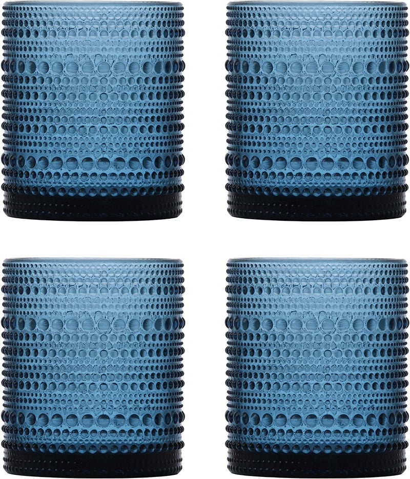 D&V by Fortessa Jupiter Double Old Fashion Glass, 10 Ounce, Set of 6, Clear Home & Garden > Kitchen & Dining > Tableware > Drinkware Fortessa Cornflower Blue DOF 4 Pack (10 Ounce) 