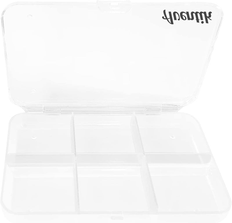 Aventik Polycarbonate PC Hook Box Fly Fishing Tackle Box Great Pocket Size Different Multi-Compartment Options7.52X5.24X1.08Inch Sporting Goods > Outdoor Recreation > Fishing > Fishing Tackle Aventik 6C-B  