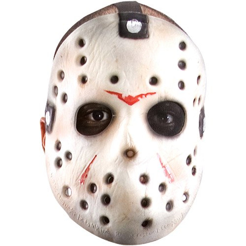 Costumes for All Occasions Jason White Foam Halloween Costume Mask, for Adult Apparel & Accessories > Costumes & Accessories > Masks Generic   