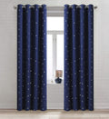 Girl Curtains for Bedroom Pink with Gold Stars Blackout Window Drapes for Nursery Heavy and Soft Energy Efficient Grommet Top 52 Inch Wide by 84 Inch Long Set of 2 Home & Garden > Decor > Window Treatments > Curtains & Drapes Gold Dandelion Blackout Silver Navy 52 in x 63 in 