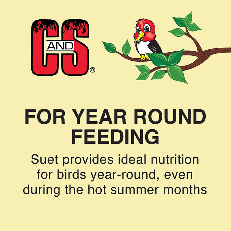 C&S Wild Bird EZ Fill Suet Basket, Green Animals & Pet Supplies > Pet Supplies > Bird Supplies > Bird Cage Accessories > Bird Cage Food & Water Dishes C&S   