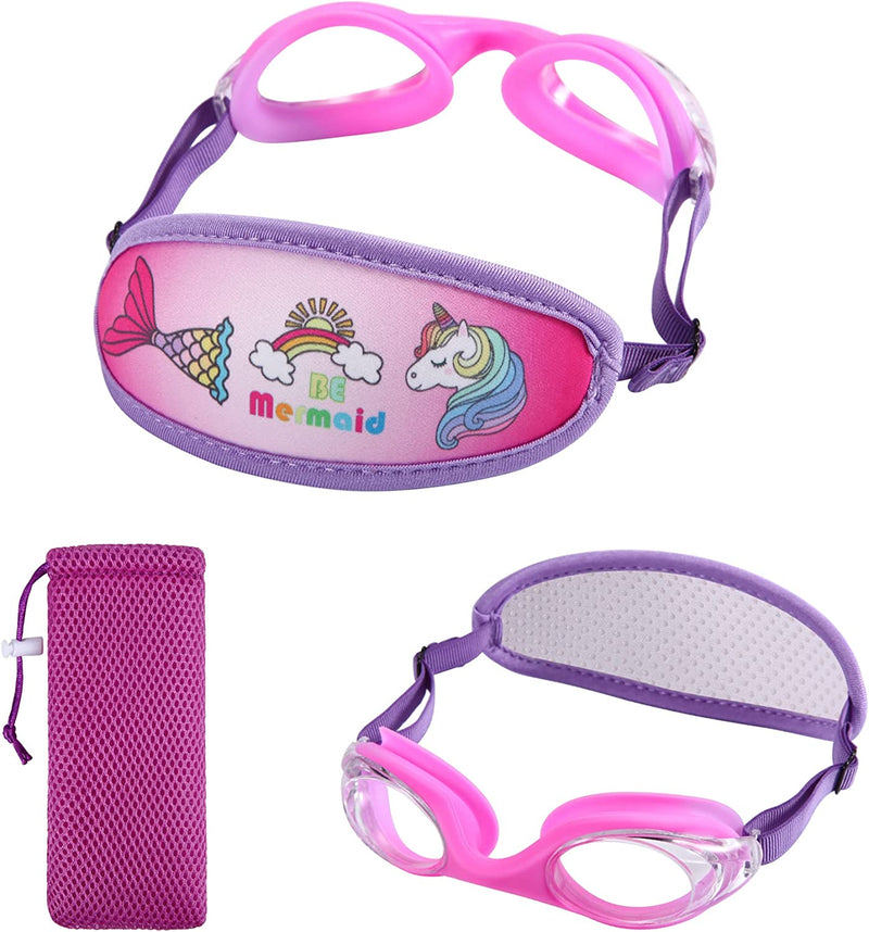 Kids Swim Goggles,Swim Goggles for Kids Adult, Swim Goggles with Fabric Strap - No Tangle Elastic, Pain Free Head Band Sporting Goods > Outdoor Recreation > Boating & Water Sports > Swimming > Swim Goggles & Masks HYDROCOMFY 02 Jr Goggles - Lavender  