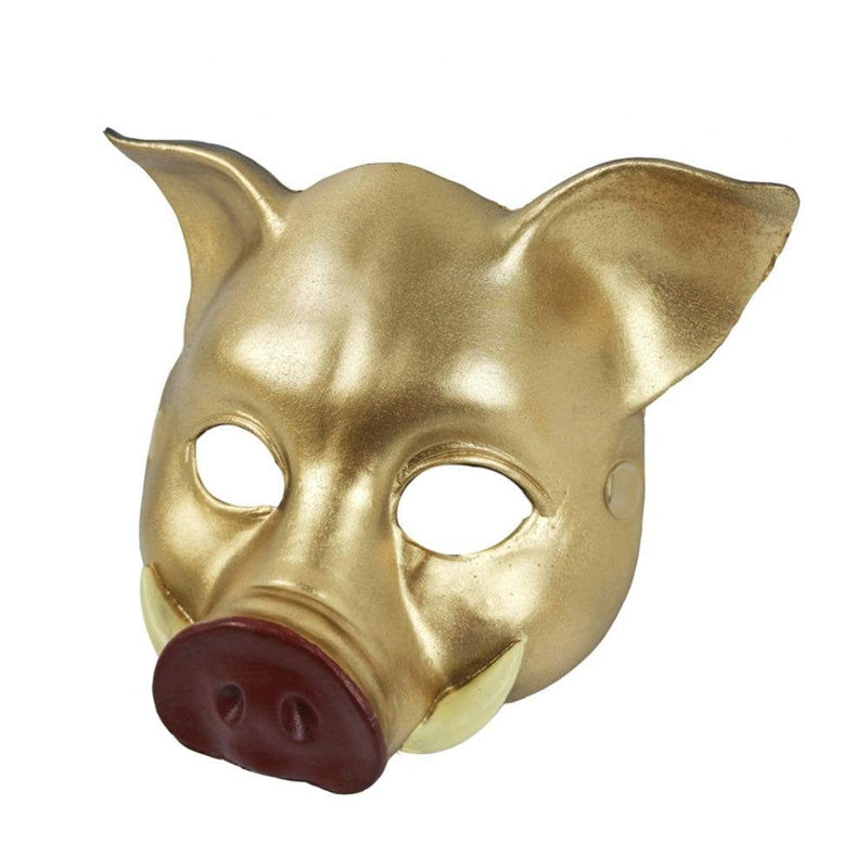 1Pc Halloween Mask Children Pig Head Masks Mascaras Animales Masks Cosplay Prop Party Carnival Mask Face Cover Pig Cosplay, for Kid Apparel & Accessories > Costumes & Accessories > Masks EFINNY   