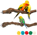 2 Packs Parrot Perch Stand,Natural Grapevine Wood Perch Parrots Cage Perch Toys Suitable for Small or Medium Parrots Parakeets Cockatiels Conures Lovebirds in Cage Accessories Supplies (Style-1) Animals & Pet Supplies > Pet Supplies > Bird Supplies > Bird Cages & Stands S-Mechanic style-1  