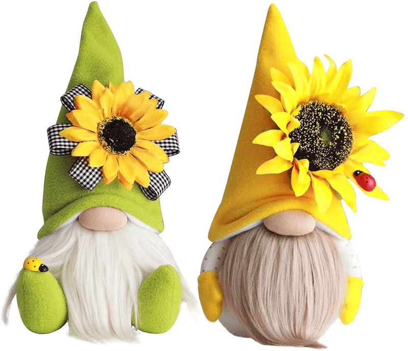 2 PCS Valentines Day Gnome Plush - Mr and Mrs Scandinavian Tomte Elf Decorations - Stuffed Plushie Ornaments - Swedish Tomte Dwarf Figurines Table Gnomes Decor Gifts Presents