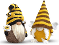 2 PCS Valentines Day Gnome Plush - Mr and Mrs Scandinavian Tomte Elf Decorations - Stuffed Plushie Ornaments - Swedish Tomte Dwarf Figurines Table Gnomes Decor Gifts Presents Home & Garden > Decor > Seasonal & Holiday Decorations Masdas Bumble Bee  