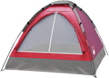 2-Person Camping Tent – Includes Rain Fly and Carrying Bag – Lightweight Outdoor Tent for Backpacking, Hiking, or Beach by Wakeman Outdoors Sporting Goods > Outdoor Recreation > Camping & Hiking > Tent Accessories Wakeman Red  