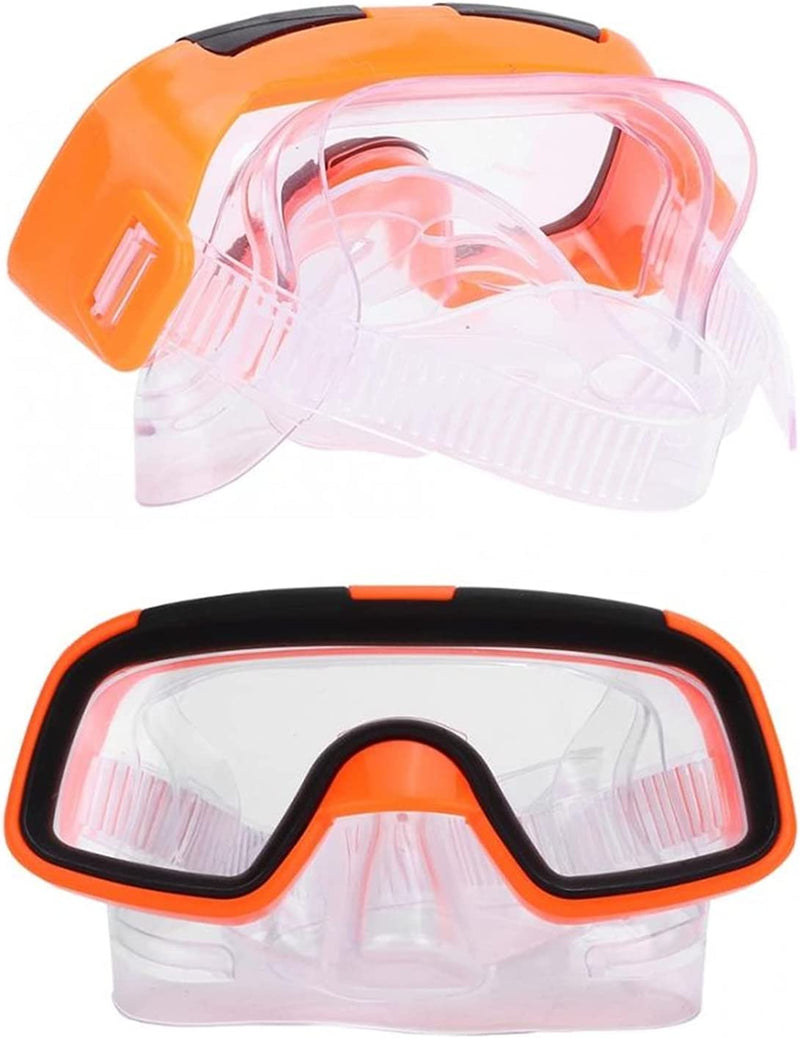 Wuxp Children Diving Mask Goggles Snorkel Flippers Set Anti-Fog Diving Goggles Anti-Slip Swimming Fins Swimming Pool Equipment Adjustable Snorkel Fins for Snorkeling, Swimming A Sporting Goods > Outdoor Recreation > Boating & Water Sports > Swimming wuxp   