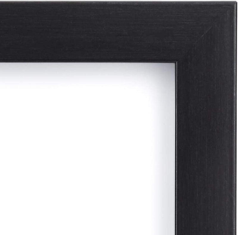 Photo Picture Frame - 4" X 6", Black - Pack of 5