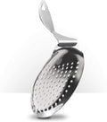 Piña Barware'S the Bender - Stainless Steel Commercial Bent Handle Julep Style Cocktail Bar Strainer, Polished Finish Home & Garden > Kitchen & Dining > Barware Piña Barware Mirror Polished, 1 Strainer  