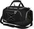 Sports Gym Bag，Inoxto Travel Duffel Bag with Dry Wet Pocket and Shoe Compartment for Women and Men，40L Fitness Waterproof Weekender Bag for Swim Sports Travel Working Out (Gray Green) Home & Garden > Household Supplies > Storage & Organization INOXTO Black white  