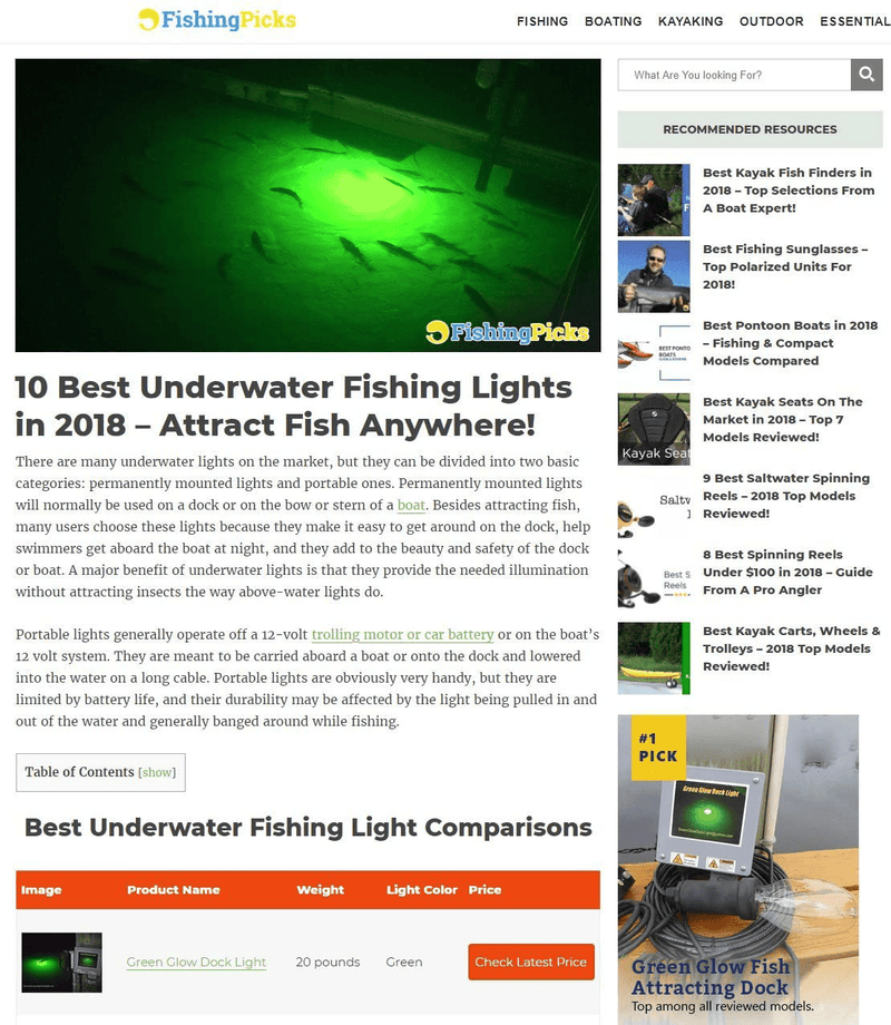 21,000 Lumens, Saltwater Green Underwater Fish Light Kit w/50' Lamp Cord, Dock Light Home & Garden > Pool & Spa > Pool & Spa Accessories Green Glow Dock Light   