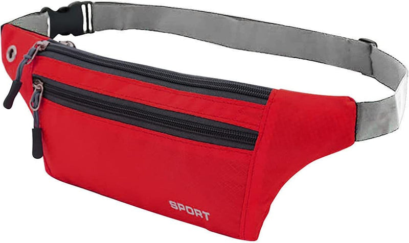 Sports Backpacks Pack for Running Phone Holder for Running Belt for Women Waist Pack Waterproof Waist Bag Youth Football Bags for Equipment (Grey, One Size) Sporting Goods > Outdoor Recreation > Boating & Water Sports > Swimming Generic Red One Size 