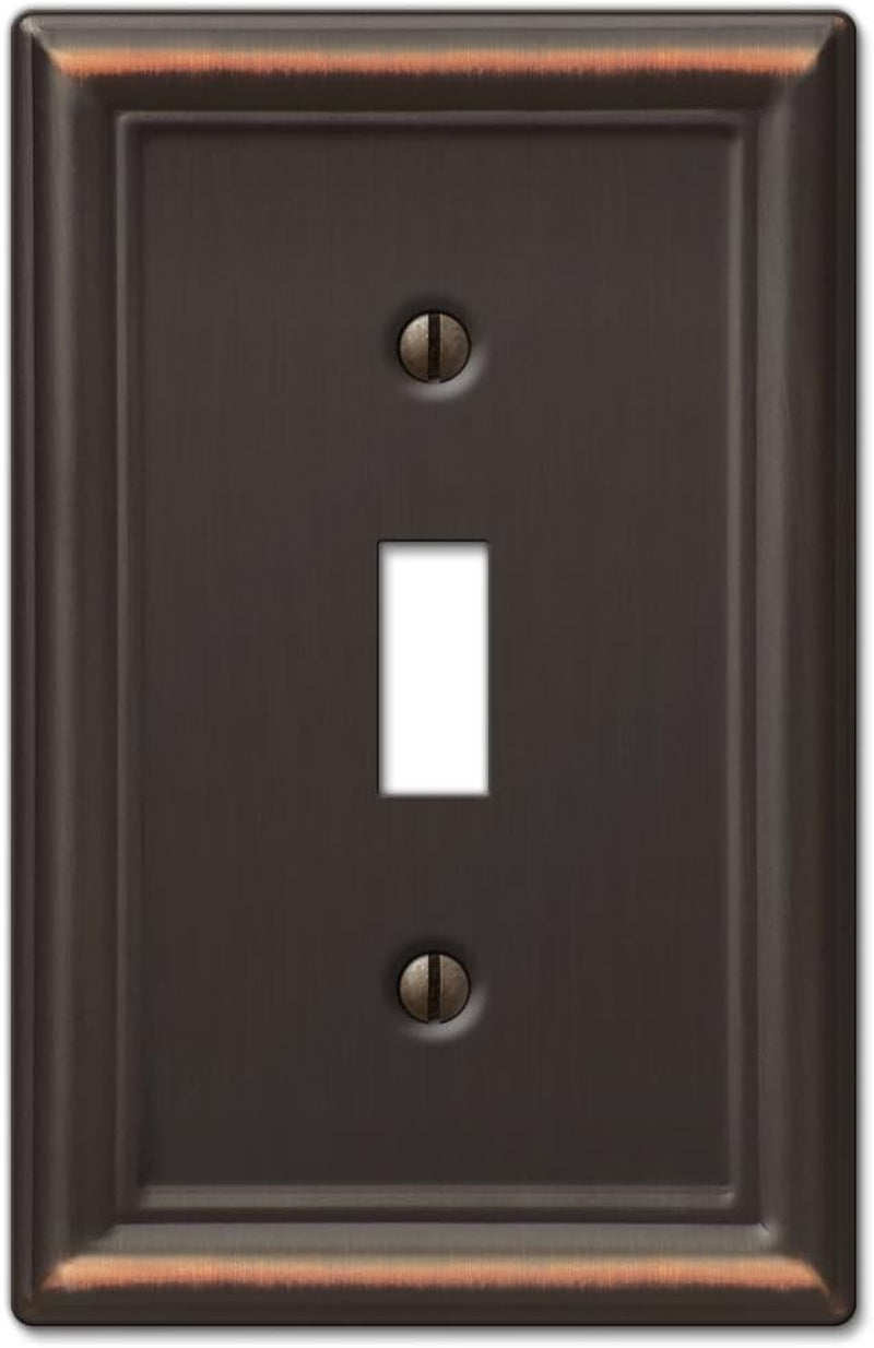 Amerelle 149DDB Chelsea Wallplate, 1 Duplex, Aged Bronze Sporting Goods > Outdoor Recreation > Fishing > Fishing Rods Amertac Aged Bronze 1 Toggle 