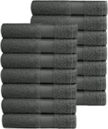 COTTON CRAFT Simplicity Washcloth Set -28 Pack 12X12- 100% Cotton Face Body Baby Washcloths - Quick Dry Lightweight Absorbent Soft Everyday Luxury Hotel Spa Gym Pool Camp Travel Dorm Easy Care - Navy Home & Garden > Linens & Bedding > Towels COTTON CRAFT Charcoal 14 Pack Hand Towel 