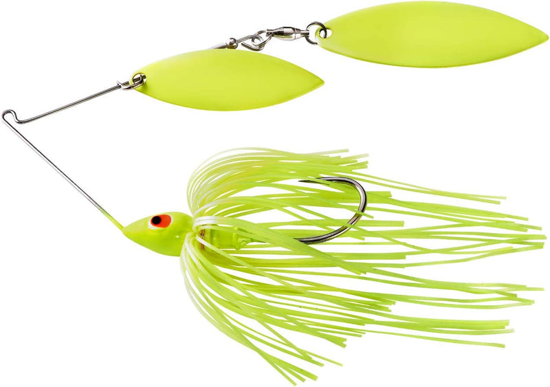 War Eagle Painted Head Spinnerbait Fishing Lure Sporting Goods > Outdoor Recreation > Fishing > Fishing Tackle > Fishing Baits & Lures Pradco Outdoor Brands Chartreuse Painted Double Willow (3/8 Oz) 