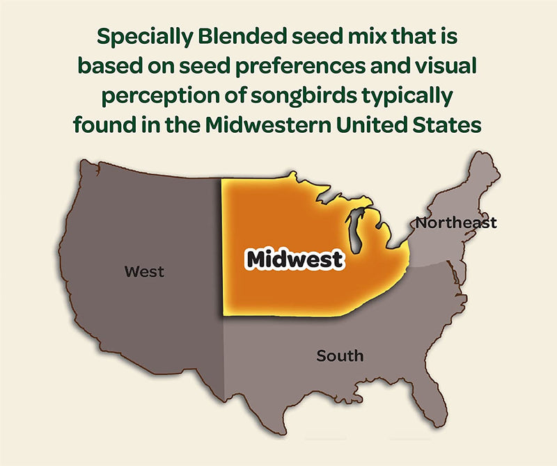 Kaytee Midwest Regional Wild Bird 7 Pounds Animals & Pet Supplies > Pet Supplies > Bird Supplies > Bird Food Central Garden & Pet   