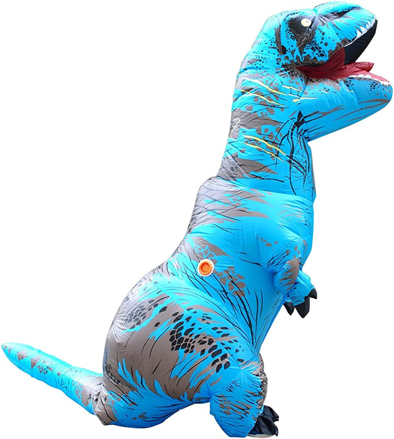 KOOYNN Inflatable Dinosaur T-REX Costume Halloween Blow up Costumes Adult  KOOYNN   