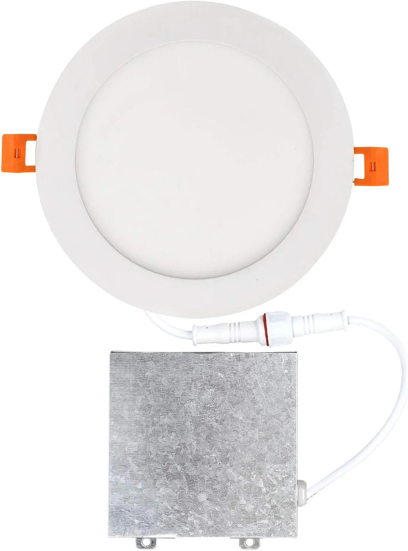 OSTWIN 6 Inch LED Recessed Light, 12 Watt (95W Equivalent) 840 Lm, Dimmable, IC Rated, Ultra-Thin Canless LED Downlight with Junction Box, 4000K (Bright White), Energy Star, ETL (4 Pack) Home & Garden > Lighting > Flood & Spot Lights OSTWIN 4000 (Bright White) 12 Pack 