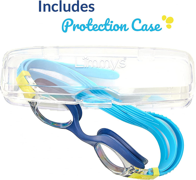 Limmys Kids Swimming Goggles for Kids Age 3-12 - Sporting Goods > Outdoor Recreation > Boating & Water Sports > Swimming > Swim Goggles & Masks Limmys   