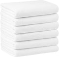 JML Microfiber Bath Towel Sets (6 Pack, 27" X 55") -Extra Absorbent, Fast Drying, Multipurpose for Swimming, Fitness, Sports, Yoga, Grey 6 Count Home & Garden > Linens & Bedding > Towels JML Fleece White 6 Pack 