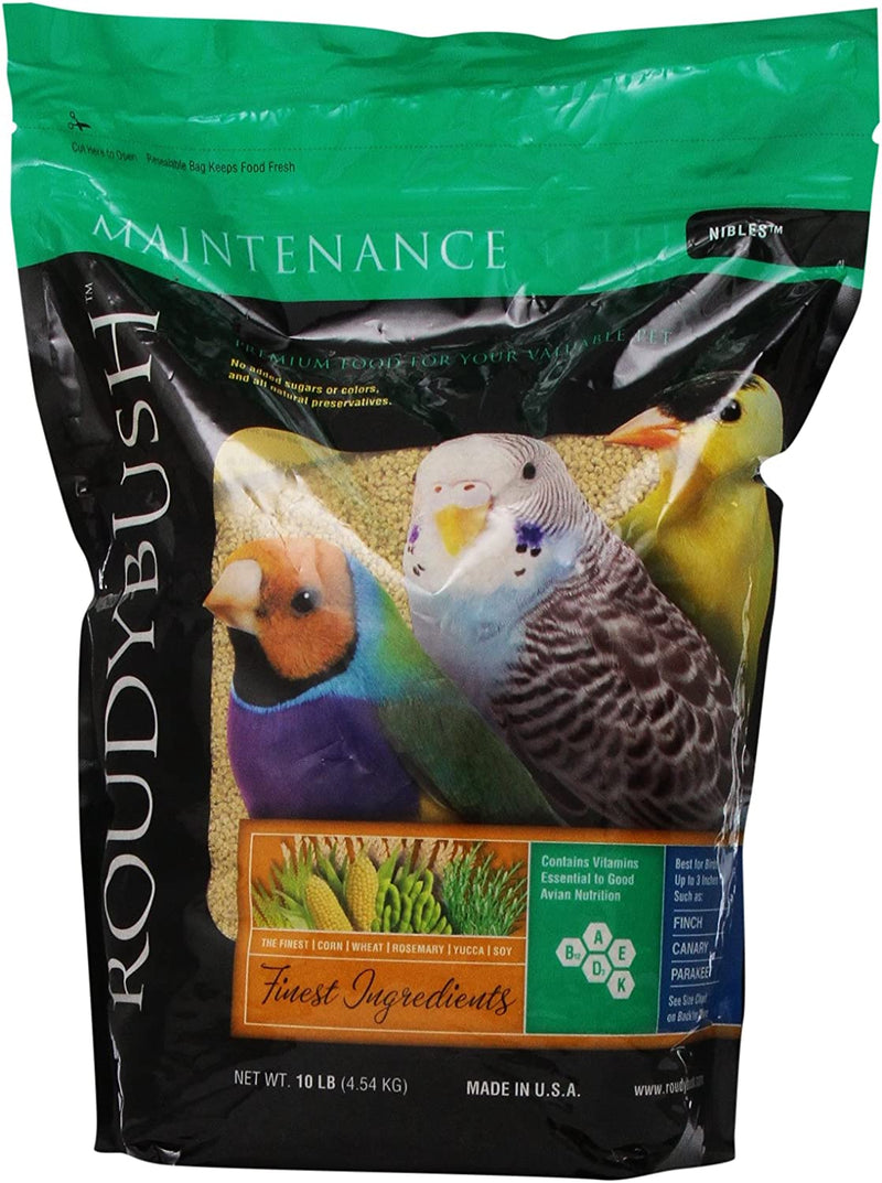 Roudybush Daily Maintenance Bird Food, Nibles, 10-Pound (210NIDM) Animals & Pet Supplies > Pet Supplies > Bird Supplies > Bird Food RoudyBush   