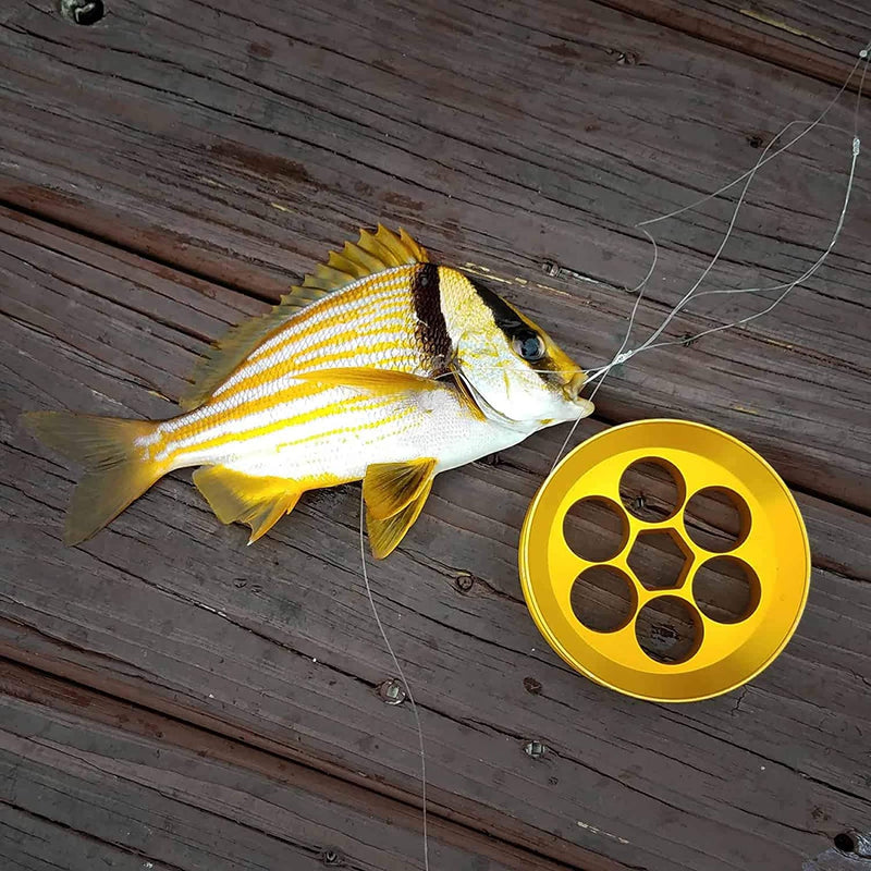 Yoyito Aluminum Fishing Hand Line Reel Pocket/Travel Sporting Goods > Outdoor Recreation > Fishing > Fishing Reels Fishingyoyito.com   