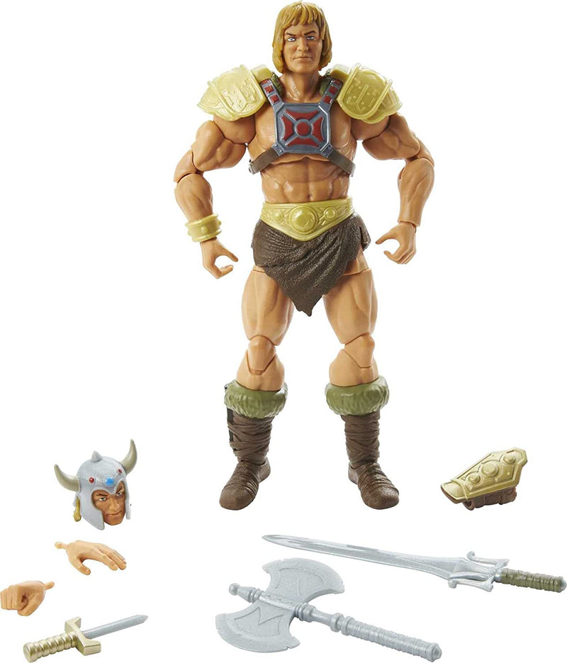 Masters of the Universe Masterverse New Eternia He-Man Action Figure with Accessories, 7-Inch Motu Collectible Gift for Fans 6 Years Old & Up Sporting Goods > Outdoor Recreation > Winter Sports & Activities Mattel   